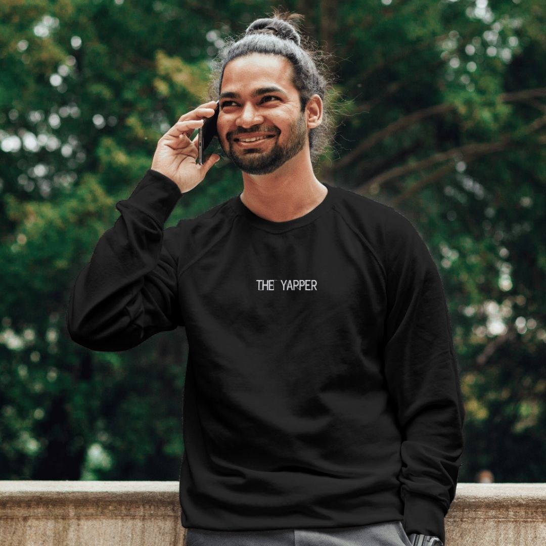 Crewneck "The Yapper" brodé