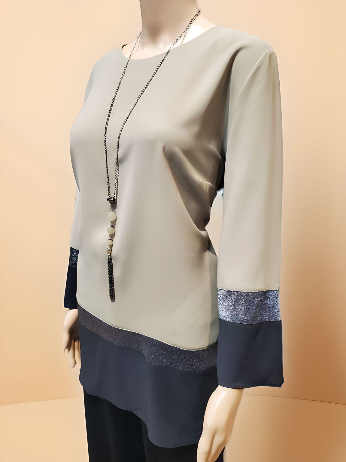 Tunic Style Full Sleeve Top Astudio.fashion