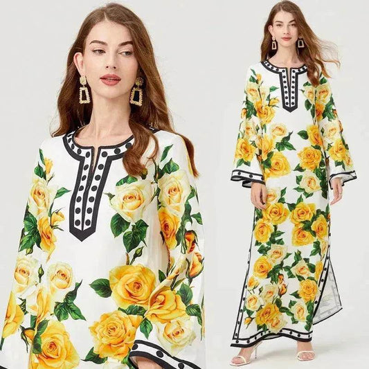Loose Bohemian Holiday Dress Women