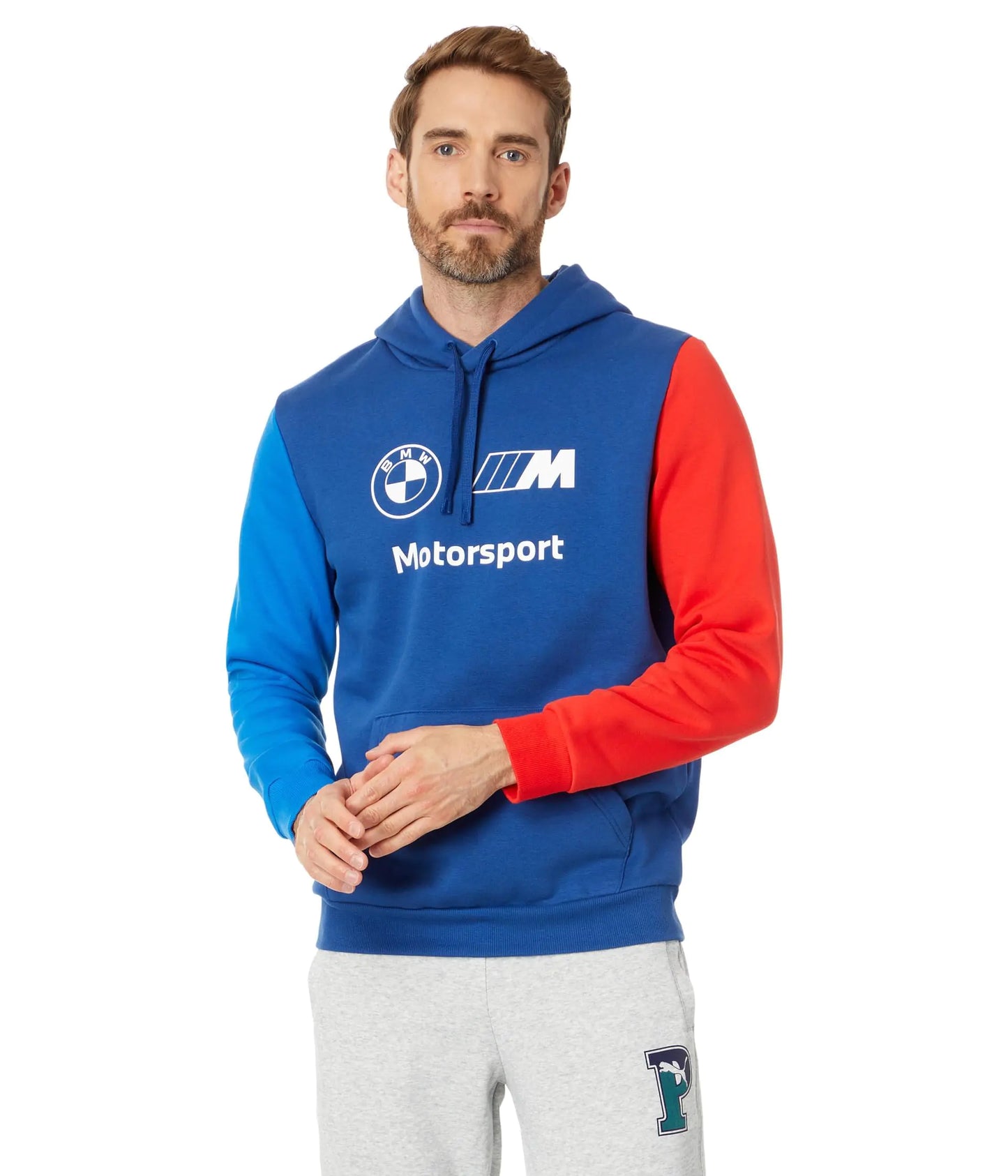 PUMA Men's BMW M Hoodie PRO Blue-M Small