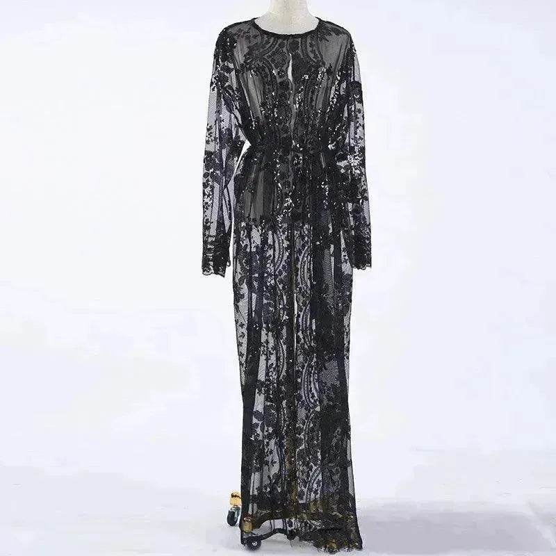 Luxury sequined Arab robe - Velora