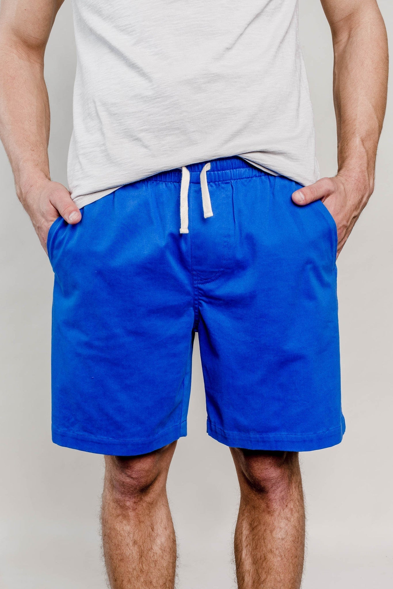 United By Blue Mens Spence Cotton Stretch Athletic Shorts - Velora