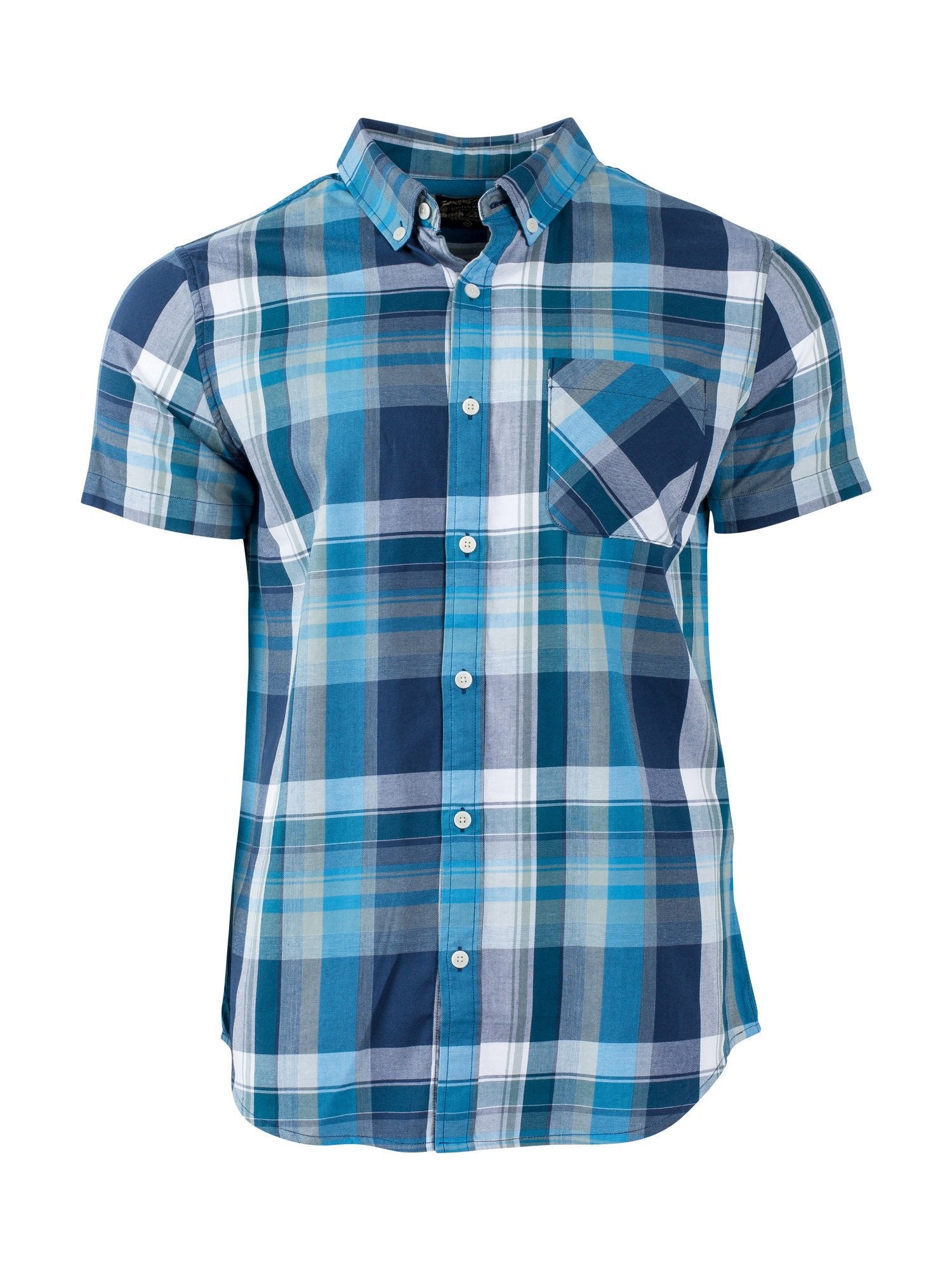 United By Blue Mens Washington Plaid Shirts - Velora