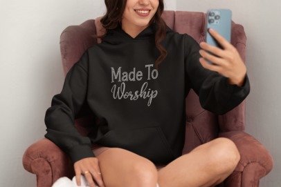 Made to Worship Rhinestone Shirt – Christian Faith Sparkle Bling Tee | Blingdazzel