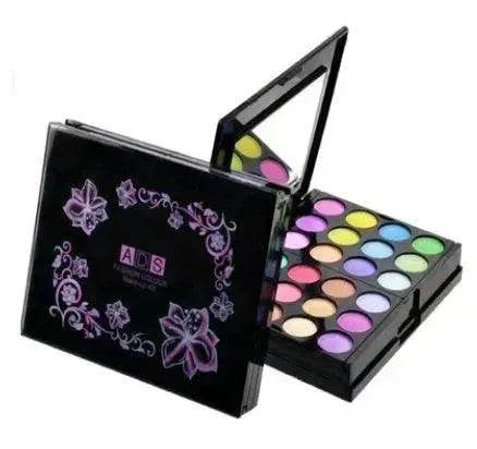 Makeup Box 24 Eyeshadow 8 Lipstick 4 Blush 3 Powder 39 Color Makeup Disc Combination Makeup Tray - Velora