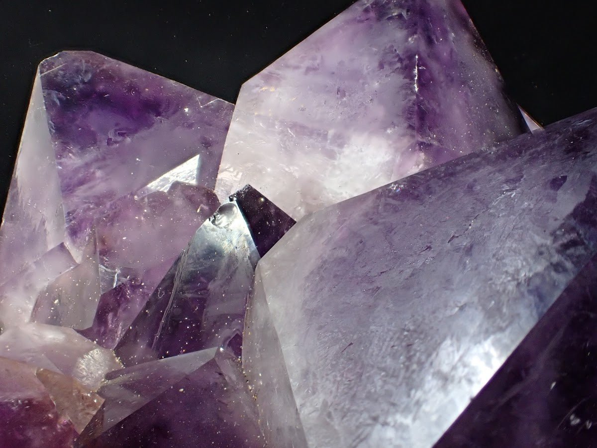 Medium Congo Amethyst Cluster with Zoning – 2.3 kg, 6.25 x 6.25"