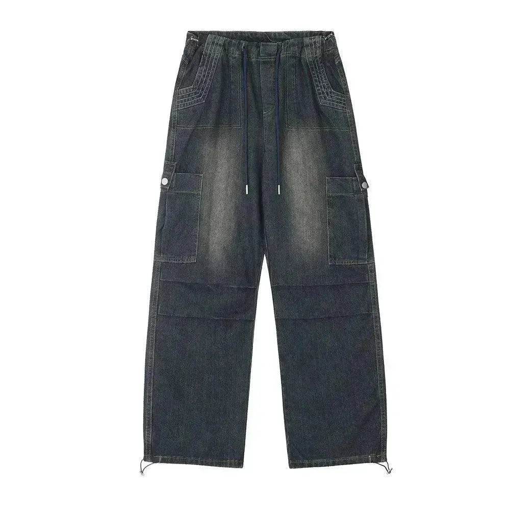 Men's Denim Trousers For Workwear Washing - Velora