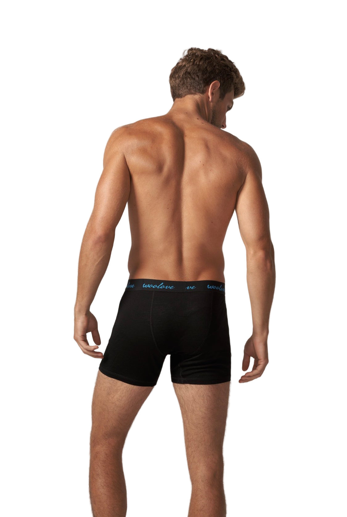 Men's 100% Merino Wool Boxer Brief Underwear Woolove Apparel