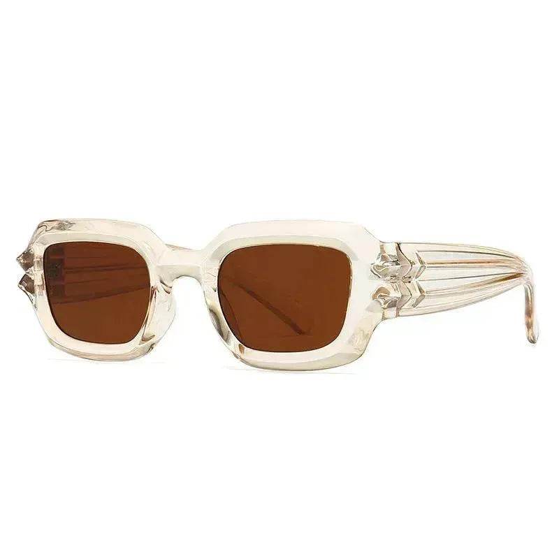 Modern Sunglasses Street Shooting Model Square Female - Velora