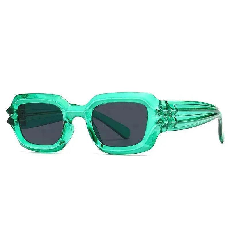 Modern Sunglasses Street Shooting Model Square Female - Velora