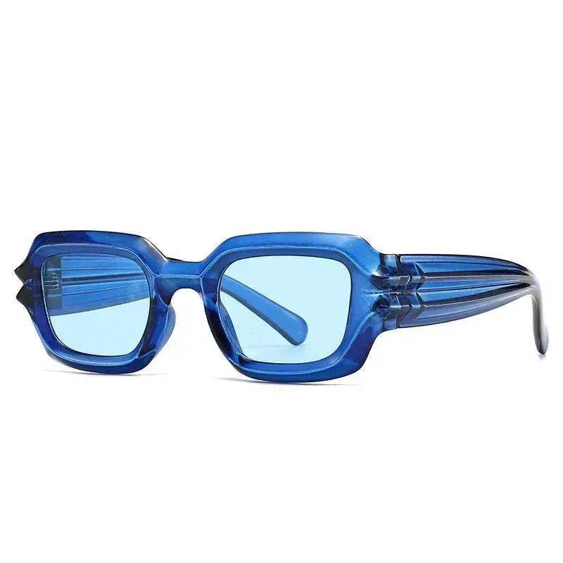 Modern Sunglasses Street Shooting Model Square Female - Velora