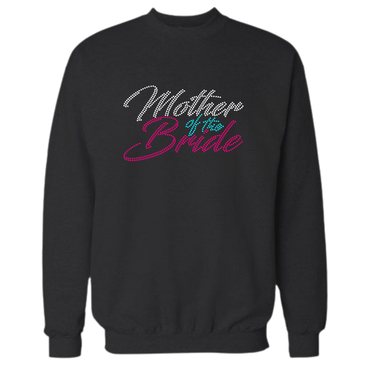 Mother of the Bride Rhinestone Shirt – Wedding Sparkle Bling Tee | Blingdazzel