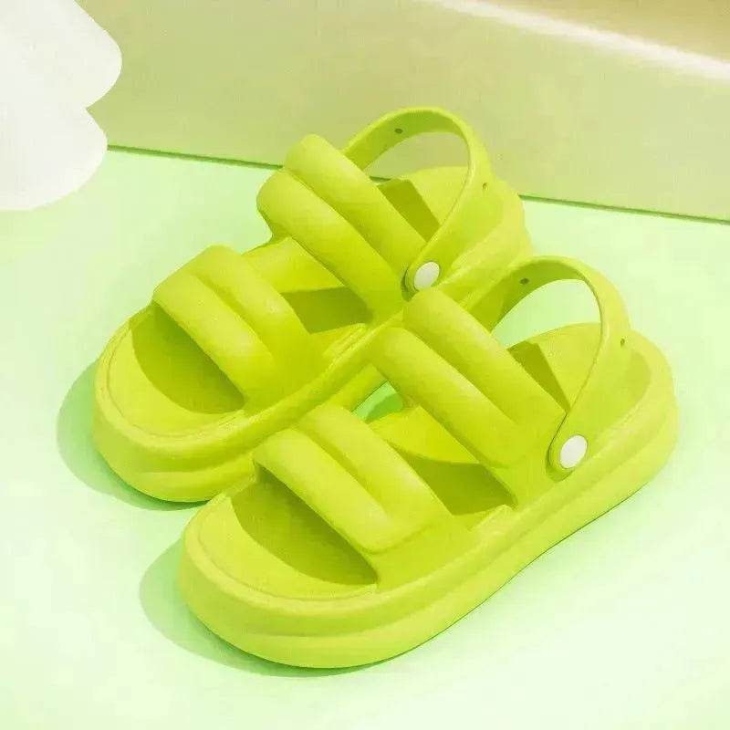 Multi-functional Thick-soled Sandals For Women Summer Outdoor Garden Slippers Beach Shoes - Velora