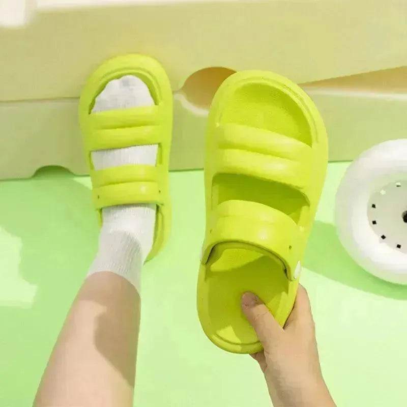 Multi-functional Thick-soled Sandals For Women Summer Outdoor Garden Slippers Beach Shoes - Velora