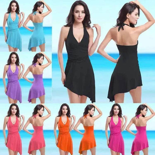Multi-wear Beach Skirt Two-in-one Swimsuit - Velora