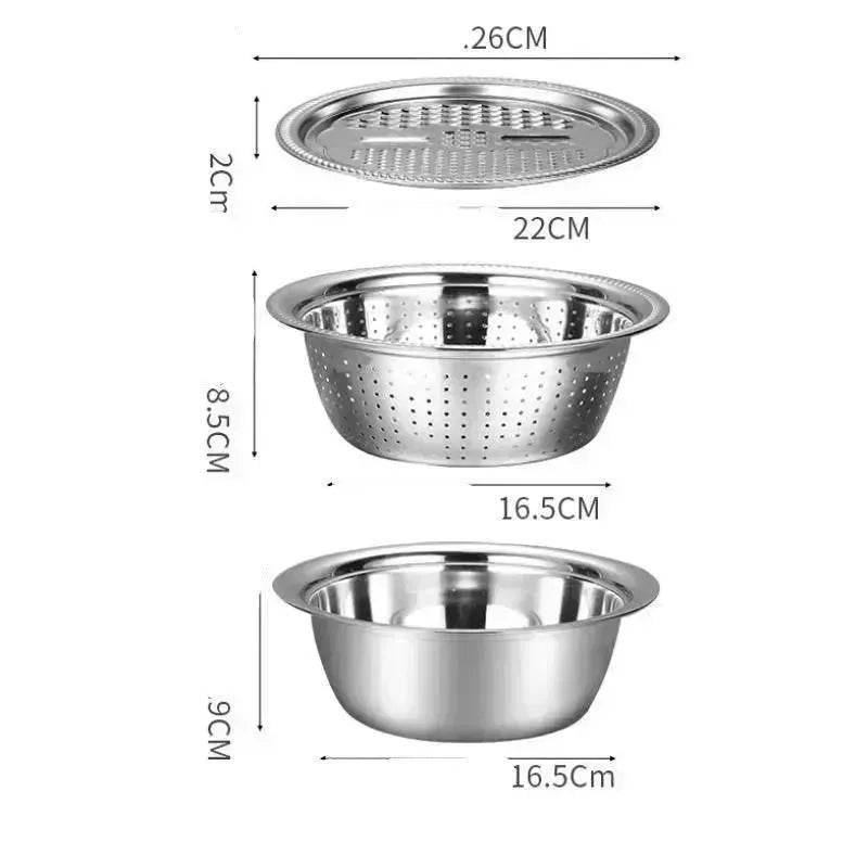 Multifunctional Stainless Steel Vegetable Chopper - Velora