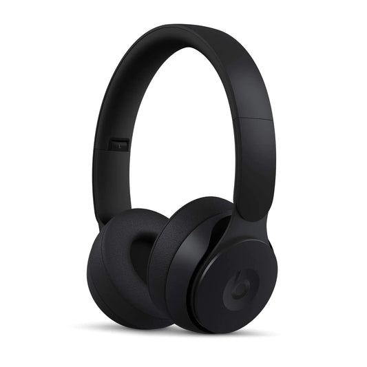 Beats Solo Pro Wireless Noise Cancelling On-Ear Headphones - Apple H1 Headphone Chip Class 1 Bluetooth Active Noise Cancelling Transparency 22 Hours of Listening Time - Black