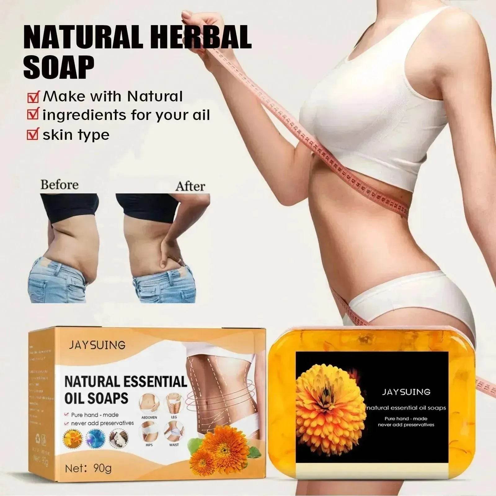 Natural Essential Oil Body Bath Soap Cleans And Tightens The Skin - Velora