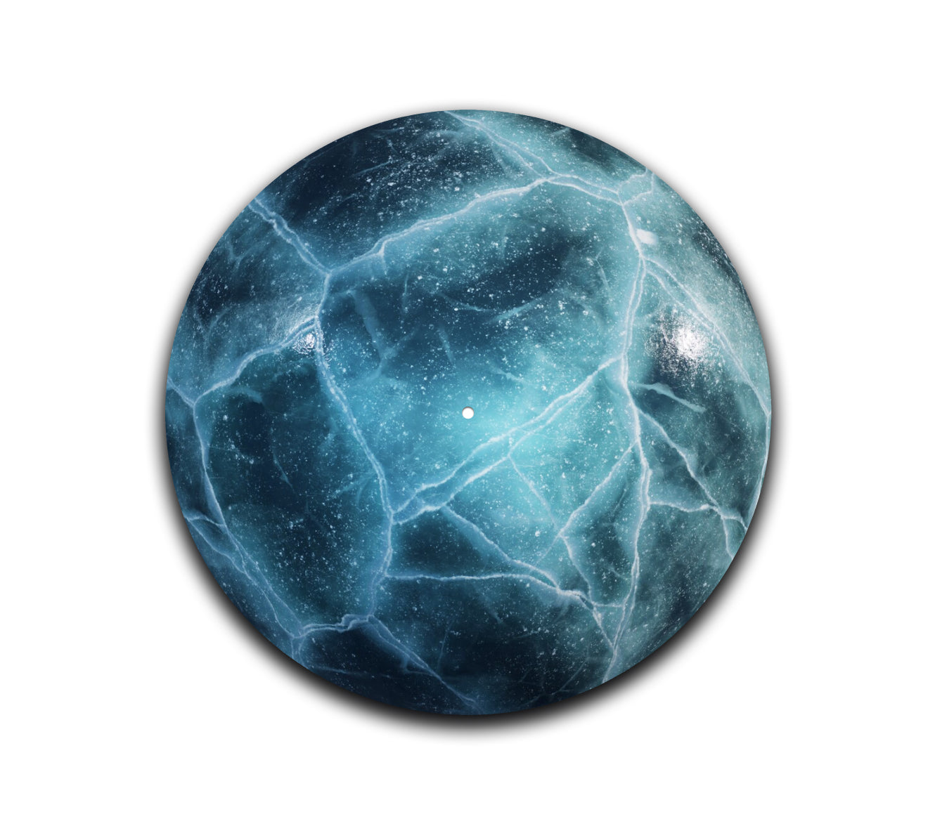 Cracked Ice Turntable Slipmat