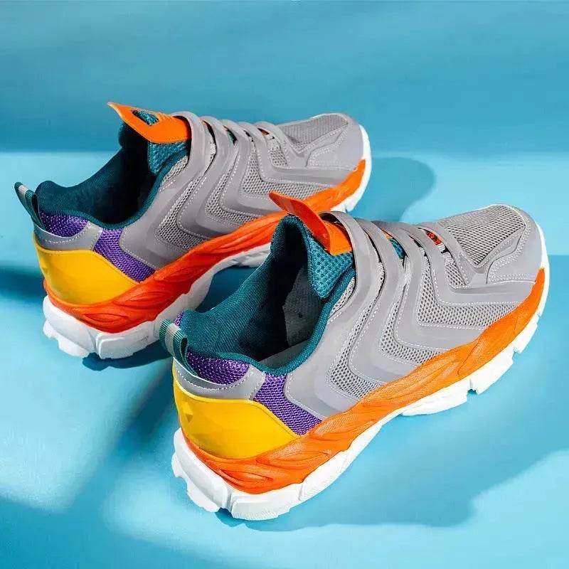 New Four Seasons Casual Breathable Mesh Daddy Shoes - Velora