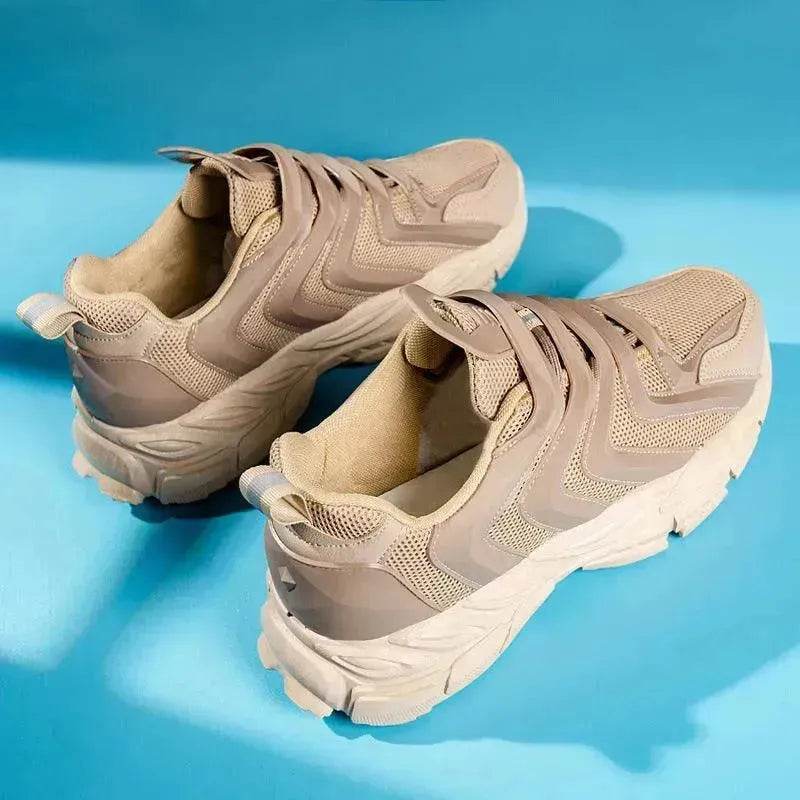 New Four Seasons Casual Breathable Mesh Daddy Shoes - Velora