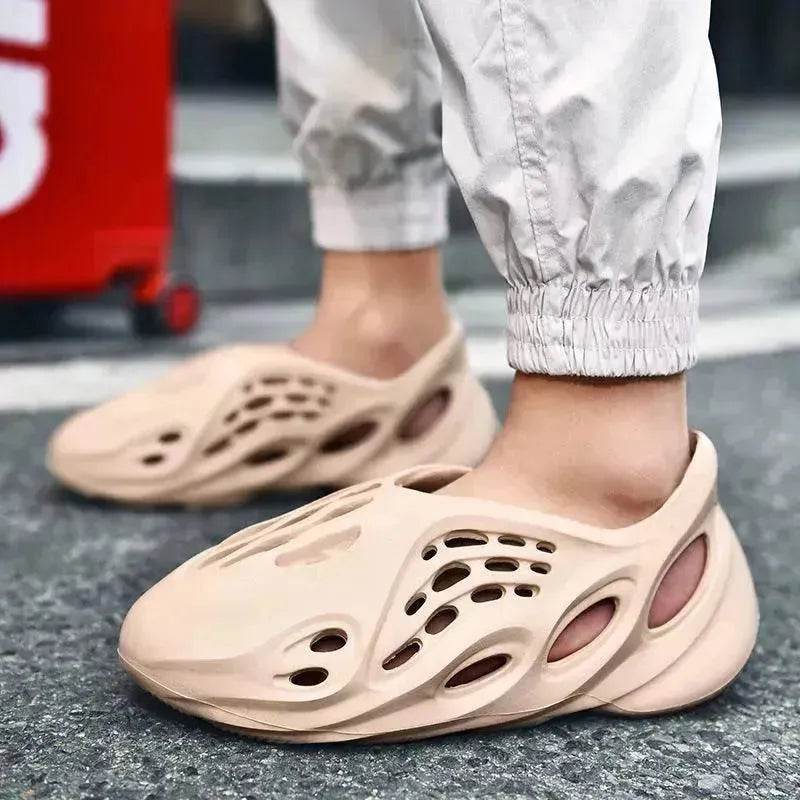 Non Slip Slides Slippers Clogs Closed-toe Garden Shoes Outdoor Sandals Beach Shoes - Velora