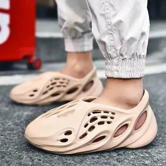 Non Slip Slides Slippers Clogs Closed-toe Garden Shoes Outdoor Sandals Beach Shoes - Velora