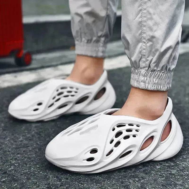 Non Slip Slides Slippers Clogs Closed-toe Garden Shoes Outdoor Sandals Beach Shoes - Velora