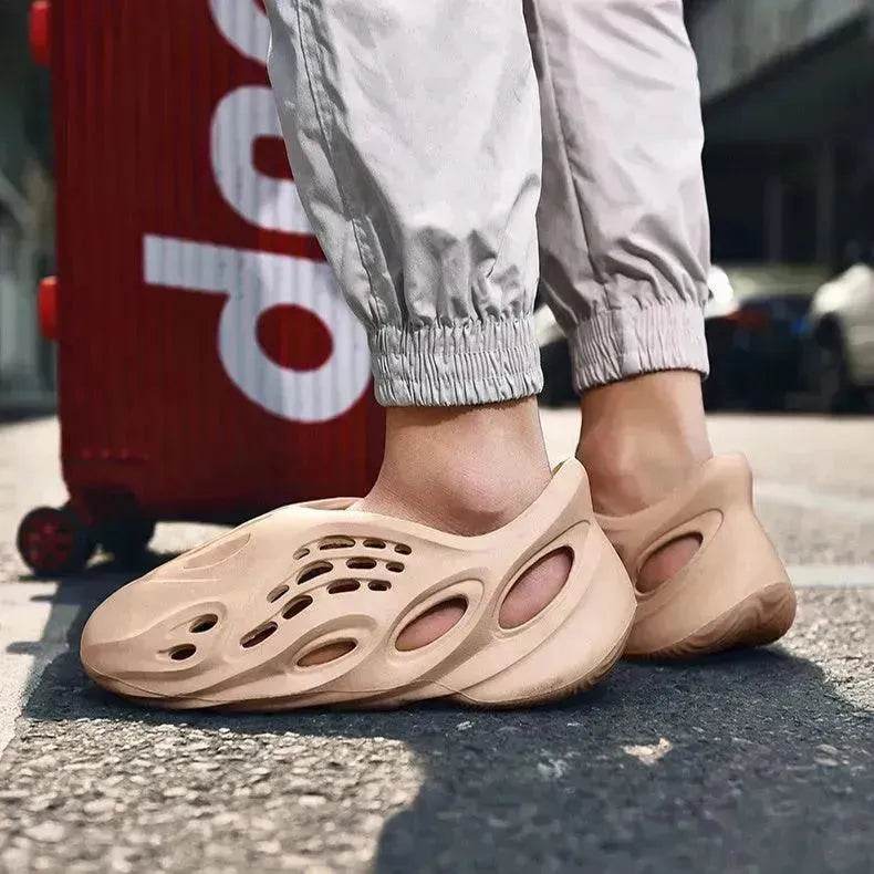 Non Slip Slides Slippers Clogs Closed-toe Garden Shoes Outdoor Sandals Beach Shoes - Velora