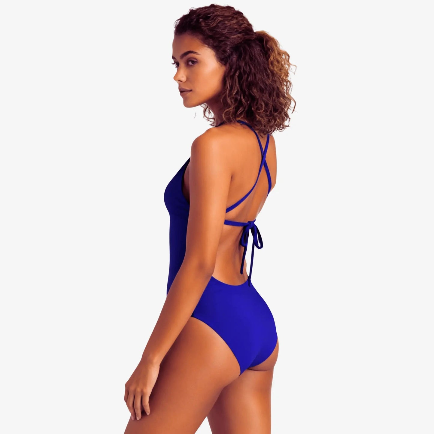 Reef Tie-Back One-Piece Training Swimsuit by Norca