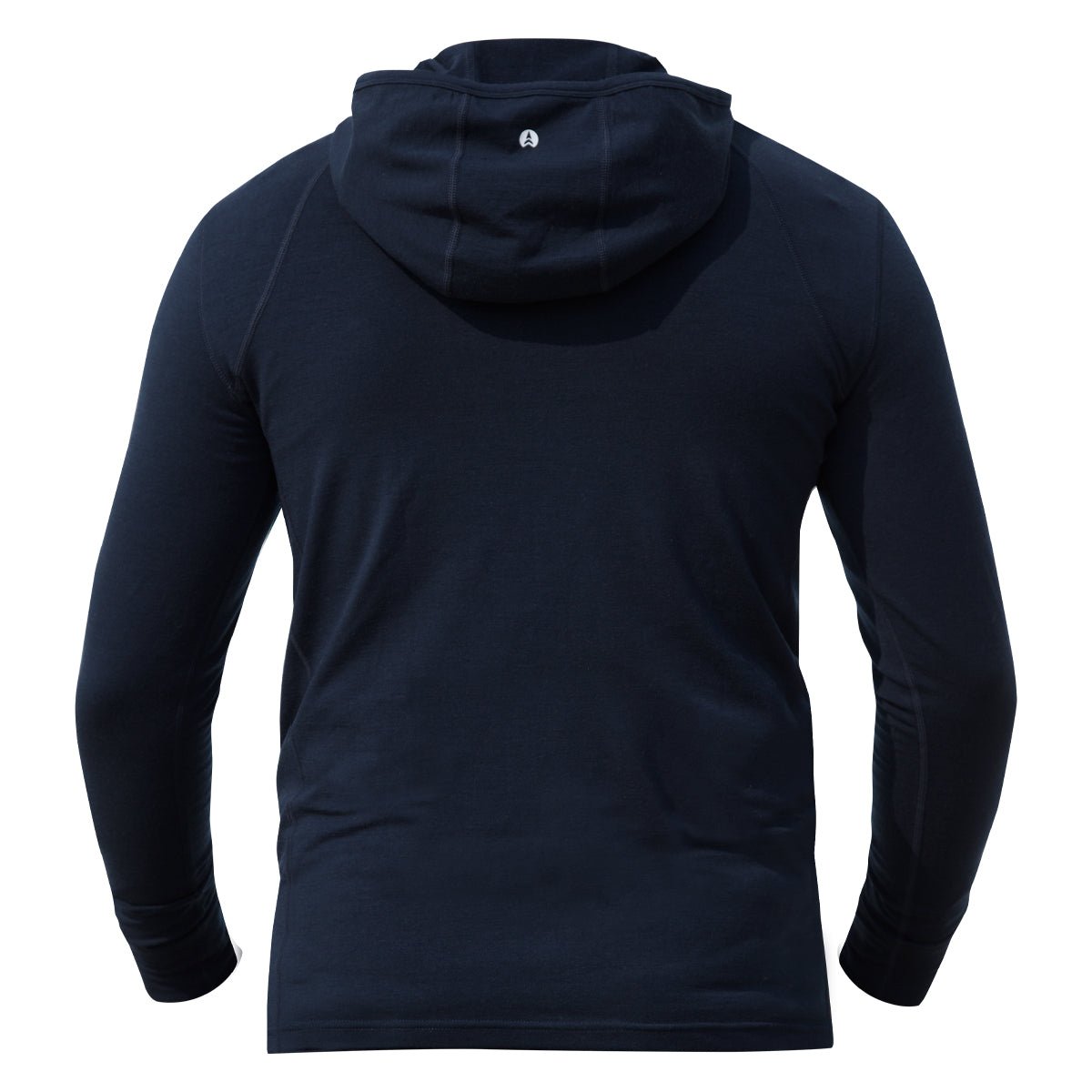 NorthWool Men's Merino Wool 1/4 Zip Midlayer Hoodie with Pouch and Pocket 260 GSM - Velora