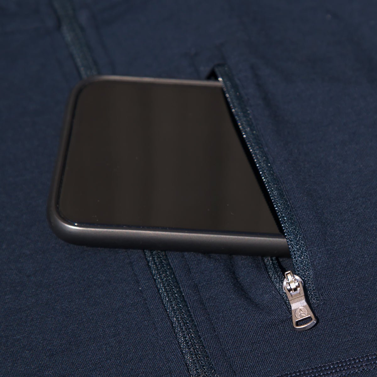 NorthWool Men's Merino Wool 1/4 Zip Midlayer Hoodie with Pouch and Pocket 260 GSM - Velora