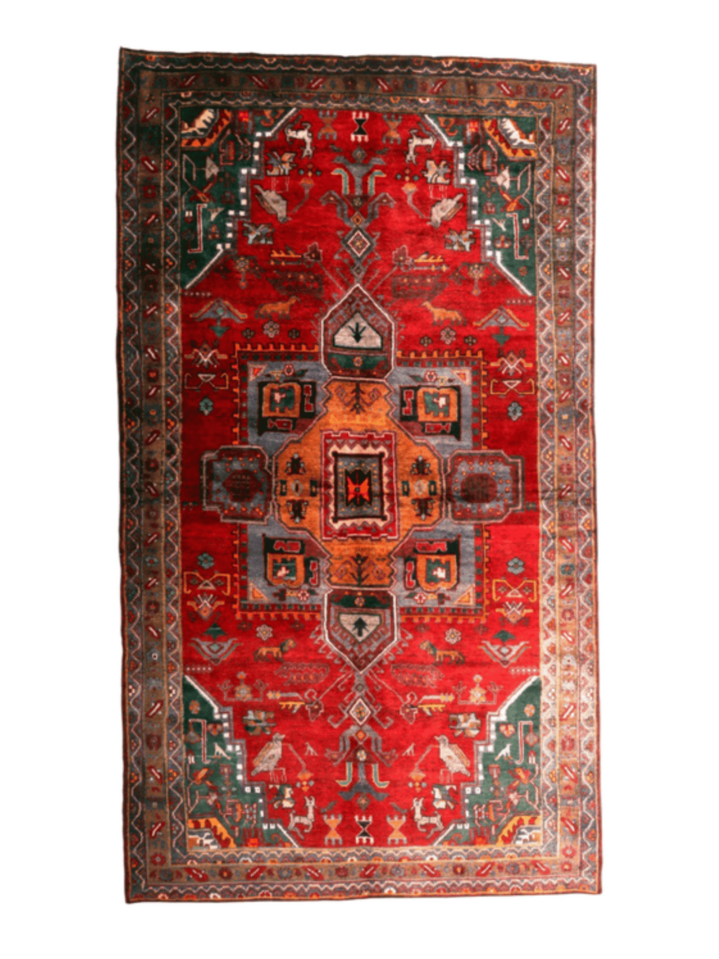 NW Persian Rug | 5' 1” x 9' - Velora