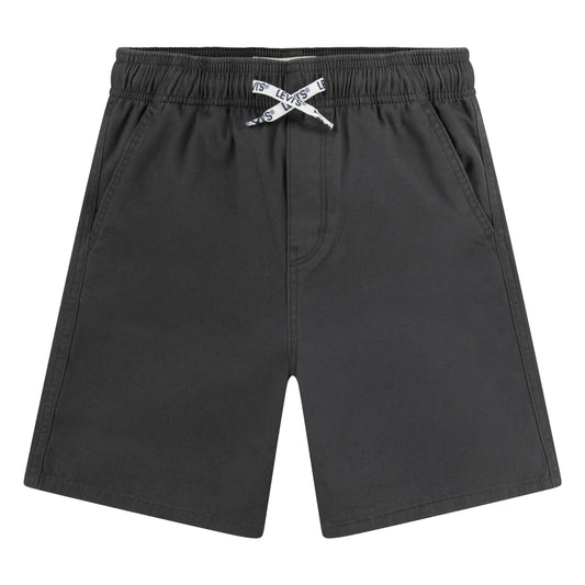 Levis Kids Twill Pull-On Shorts - Black Oyster