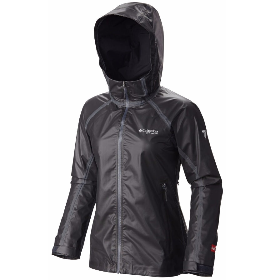 Columbia Womens Titanium Outdry Gold Tech Rain Jackets - Velora
