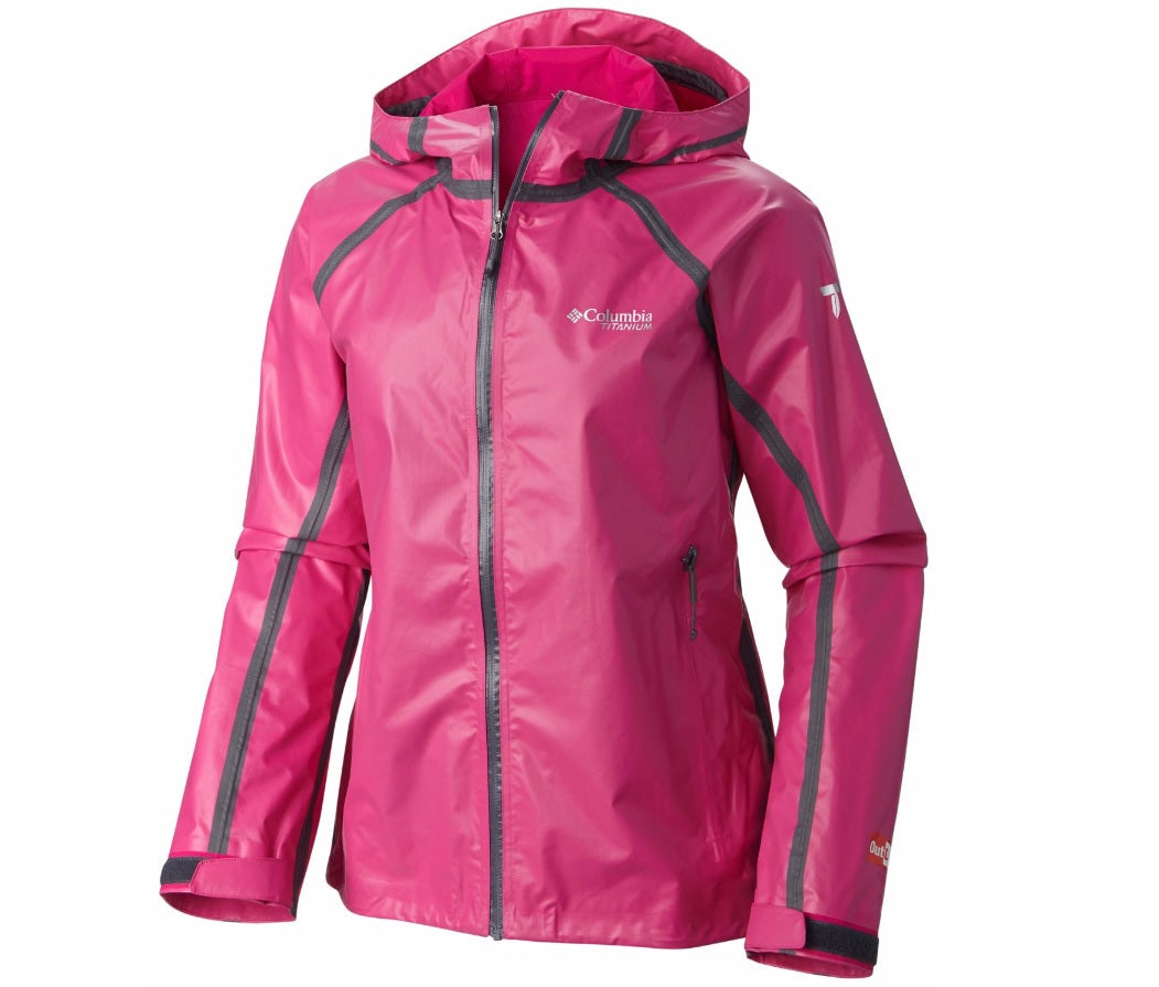 Columbia Womens Titanium Outdry Gold Tech Rain Jackets - Velora