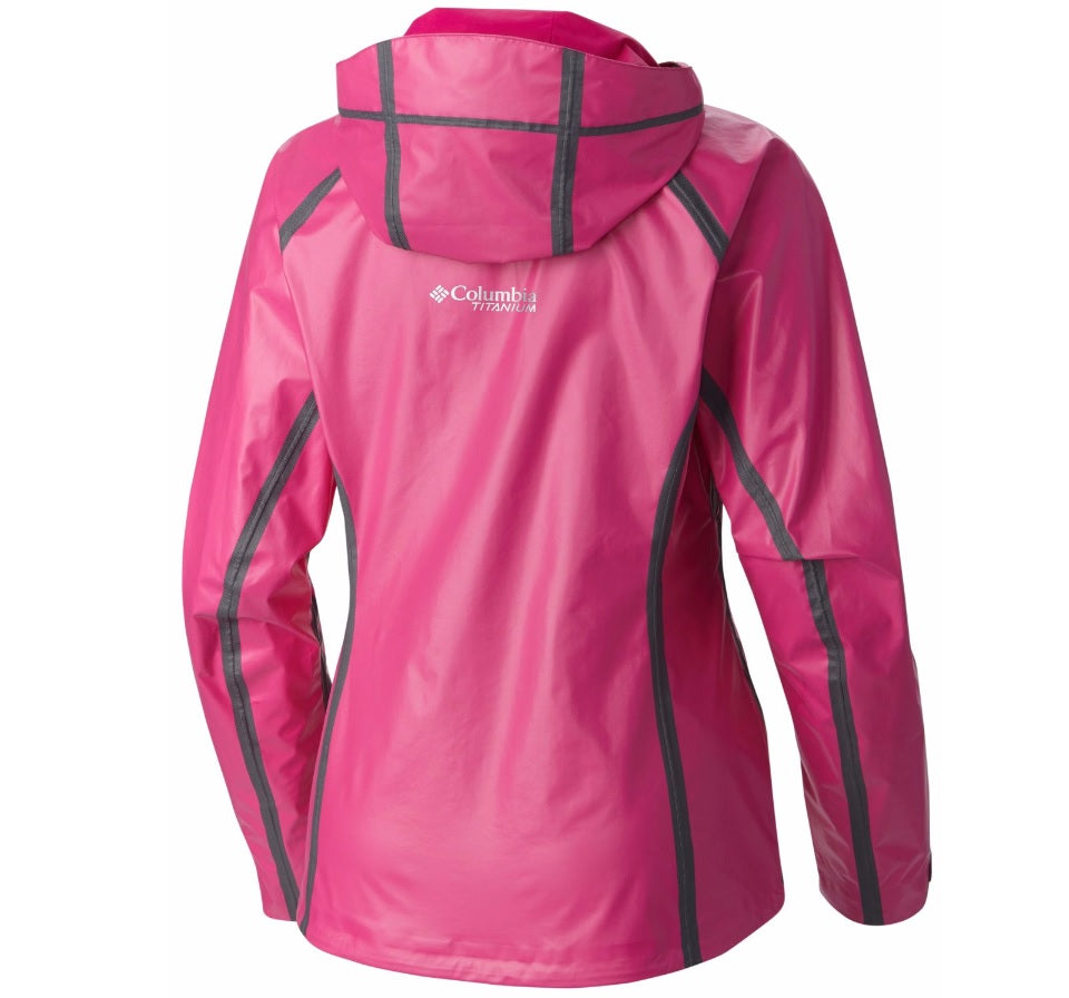 Columbia Womens Titanium Outdry Gold Tech Rain Jackets - Velora