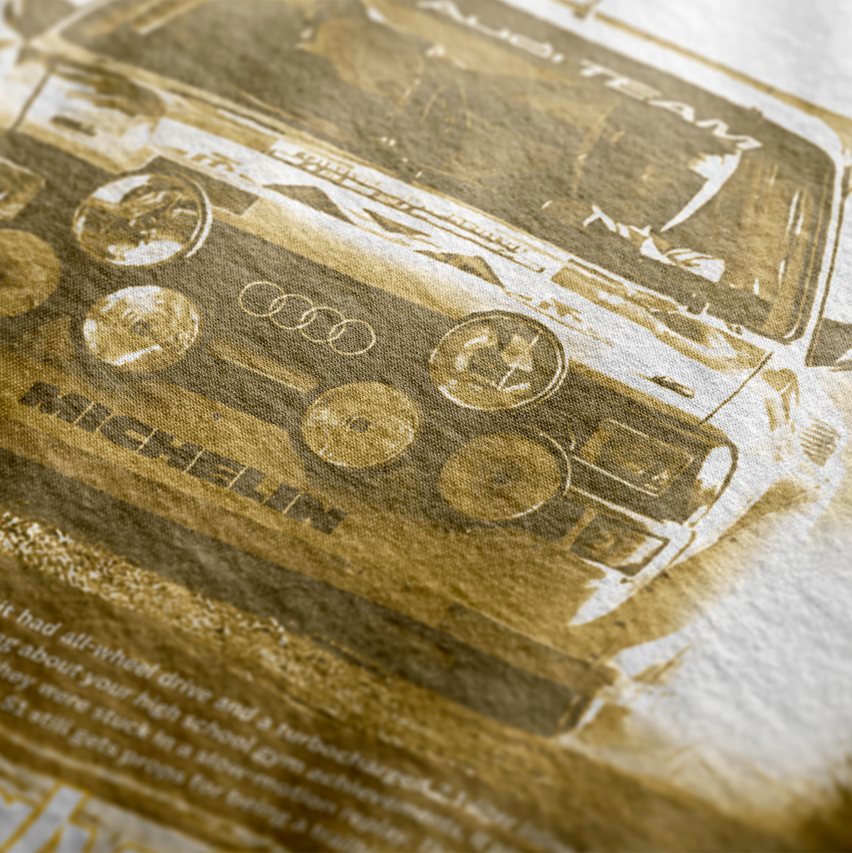 Astonishingly Overkill Automotive Graphic T-Shirt | Mens & Womens (Unisex) - Velora