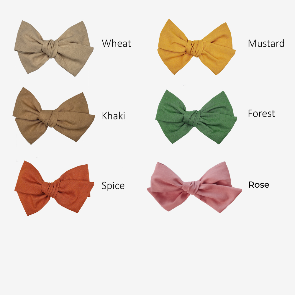 Oversized Baby Bows | 14 Colours Available - Velora