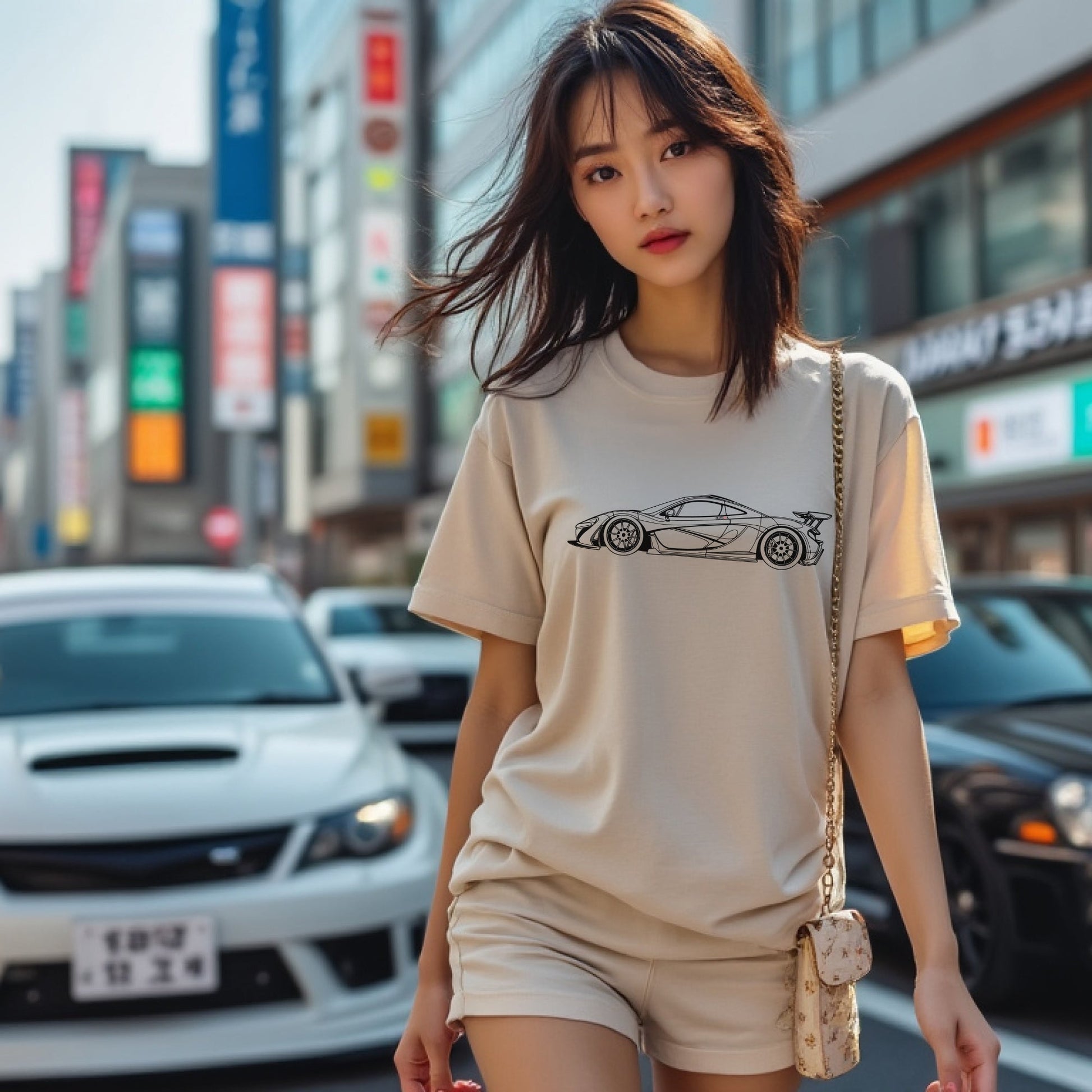 P1 GTR Automotive Graphic T-Shirt | Mens & Womens (Unisex) - Velora