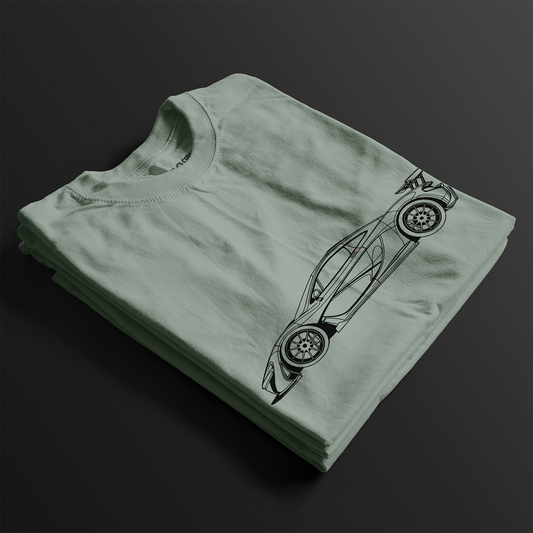 P1 GTR Automotive Graphic T-Shirt | Mens & Womens (Unisex) - Velora