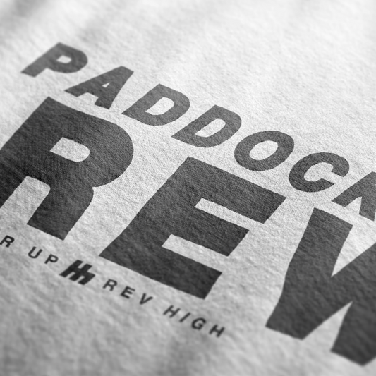 Paddock Crew Automotive T-Shirt | Mens & Womens (Unisex) - Velora