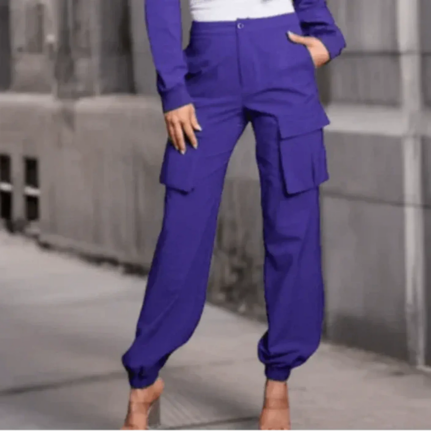 Pantalon cargo chic