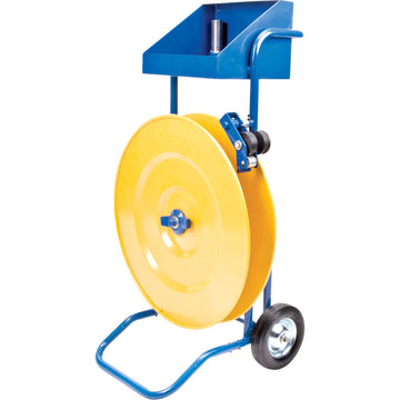 Strapping Dispenser, Polyester/Steel/Polypropylene Straps, 16"/8" Core Dia., 3"/8"/6" Roll Width - Velora Luxury Fashion