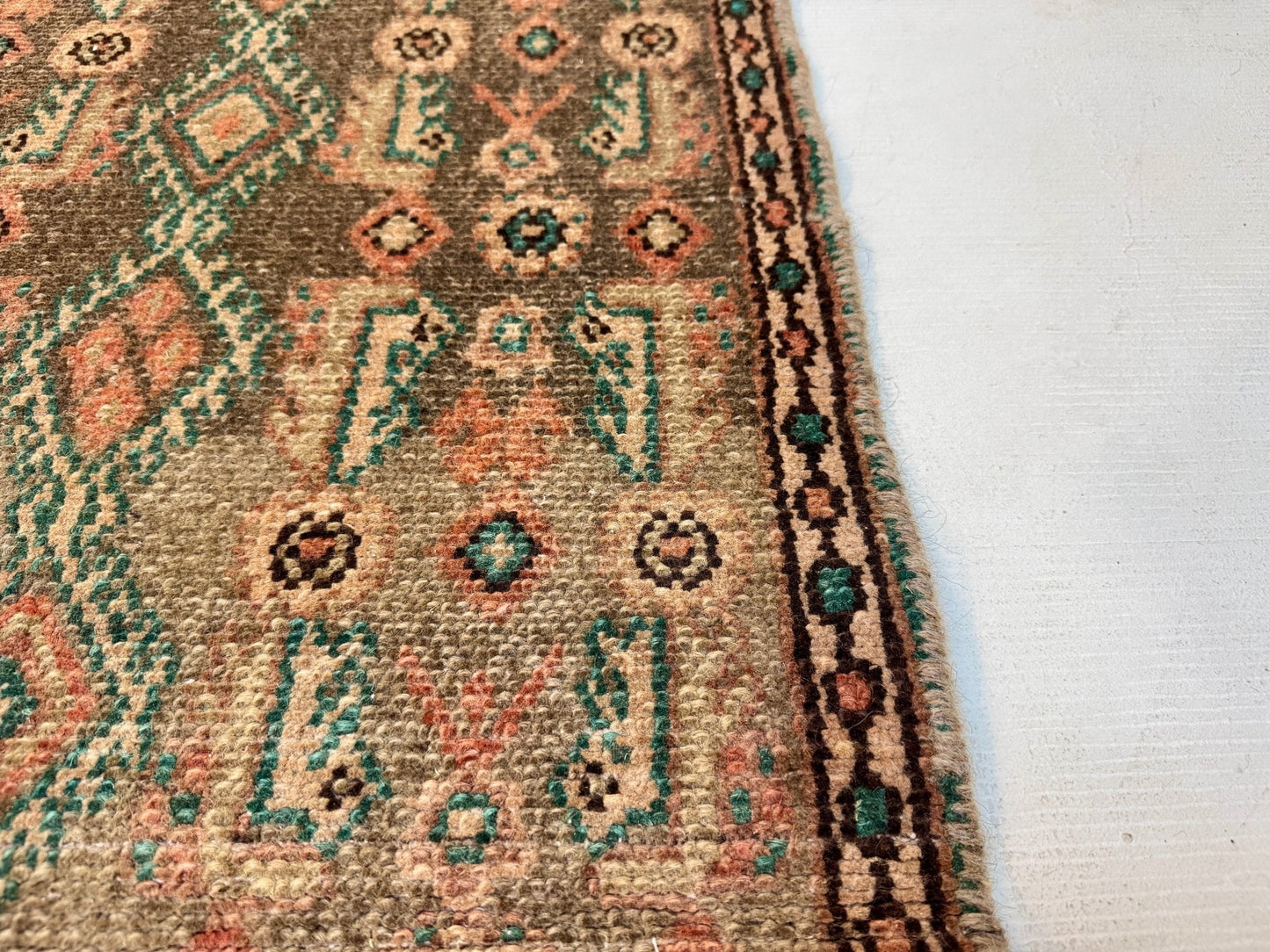 Persian Borujerd Runner Rug | 1' 10” x 6' 5" - Velora