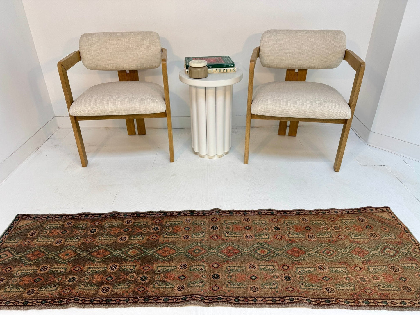 Persian Borujerd Runner Rug | 1' 10” x 6' 5" - Velora