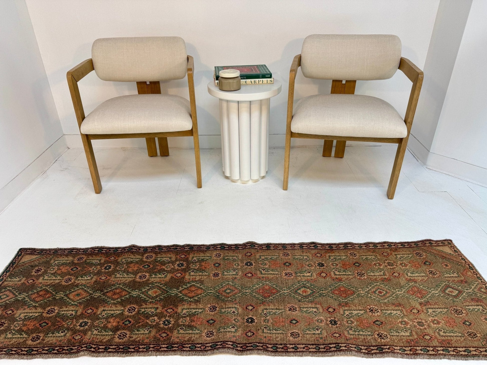 Persian Borujerd Runner Rug | 1' 10” x 6' 5" - Velora