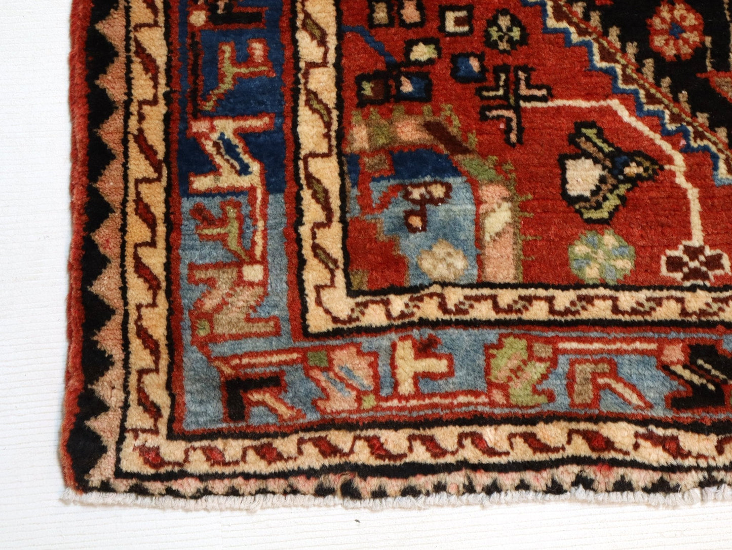Persian Hamadan Rug | 2' 10” x 4' 11" - Velora