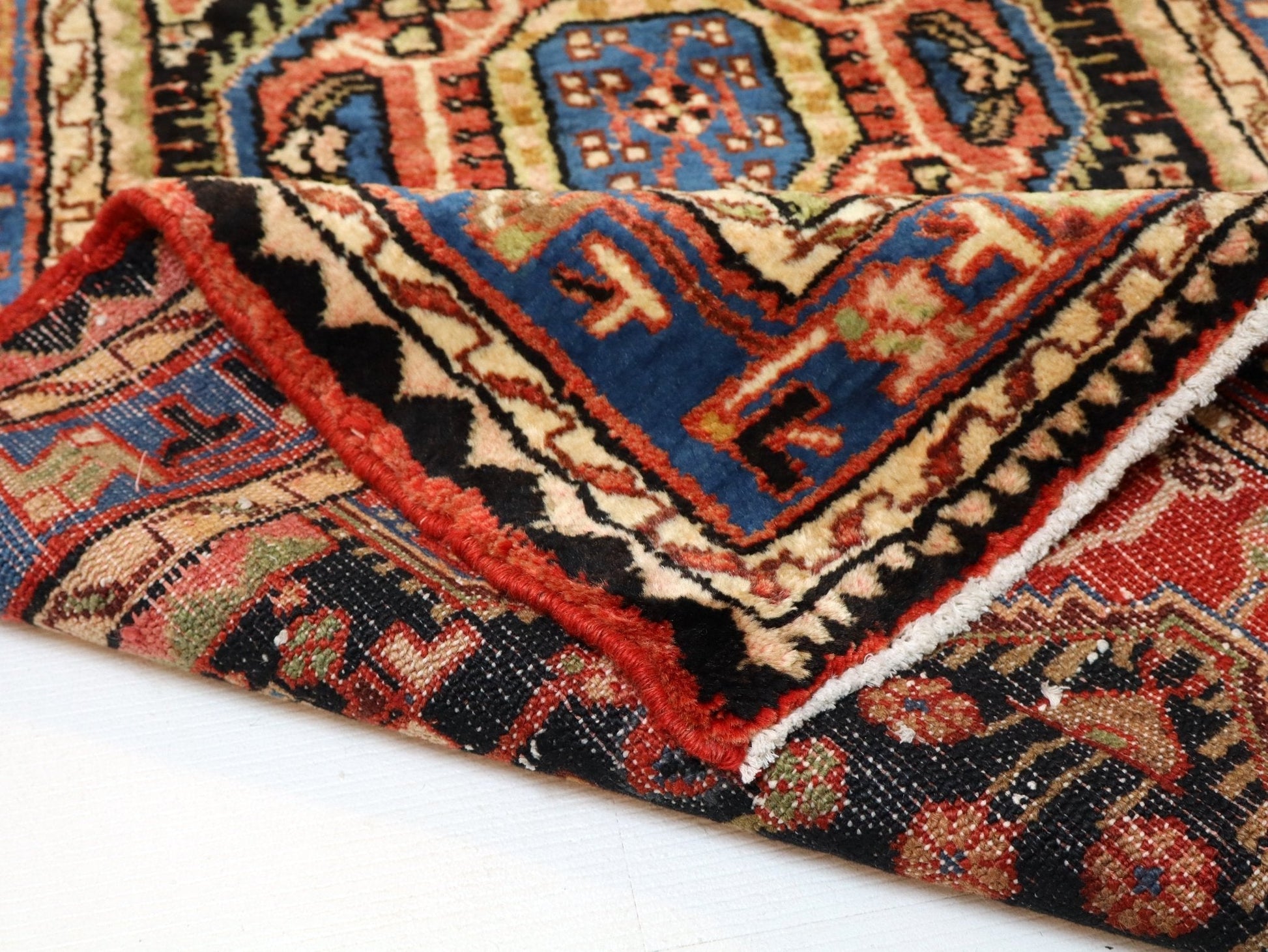 Persian Hamadan Rug | 2' 10” x 4' 11" - Velora