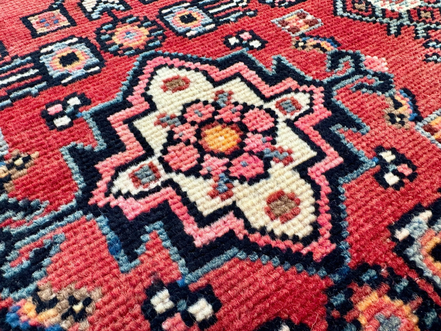 Persian Hamadan Rug | 2' 5” x 4' - Velora